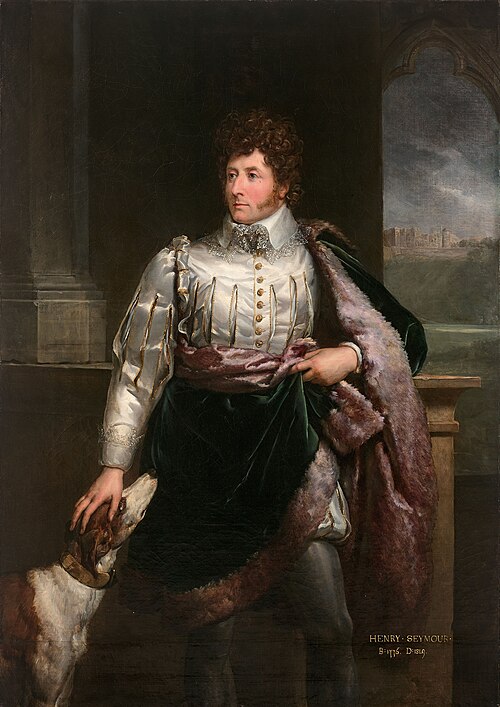 Portrait de Henry Seymour, 1815, François Gérard