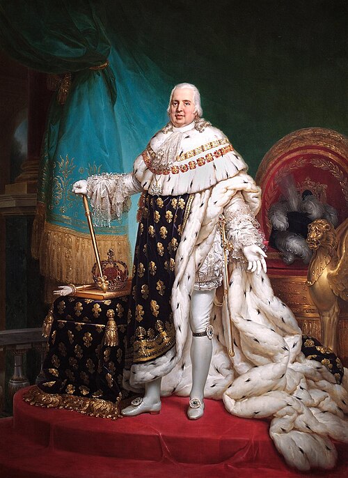 Louis XVIII (1755–1824), King of France, 1824, François Gérard