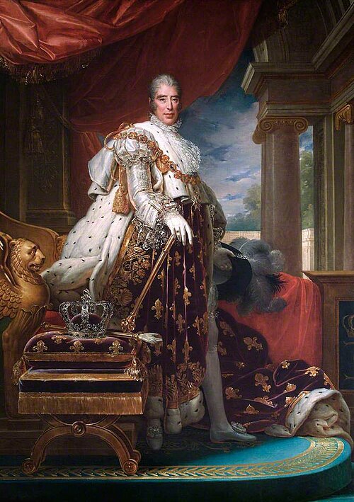 Charles X (1757–1836), King of France, 1825, François Gérard
