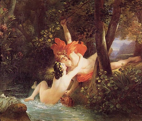Hylas and the Nymph, 1826, François Gérard