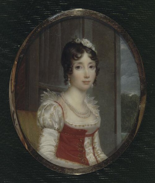 Porträt der Julie Clary (1771-1845), 1850, François Gérard