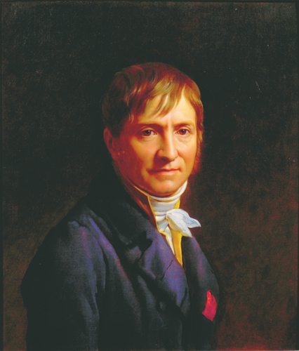 Portrait du peintre Redouté, 1805, François Gérard
