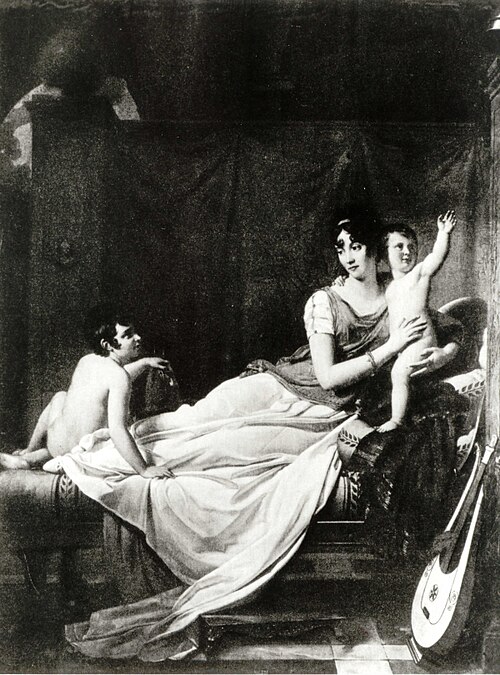 Portrait de Sophie Czartoryska, comtesse Zamoyska, et ses enfants, 1804, François Gérard