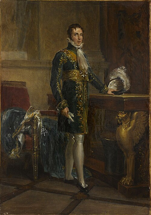 Eugène de Beauharnais (1781-1824), duc de Leuchtenberg, dit le prince Eugène, vice-roi d'Italie, 1812, François Gérard