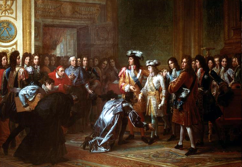 Philippe de France, duc d'Anjou, proclame roi d'Espagne sous le nom de Philippe V, 16 Novembre 1700, 1850, François Gérard