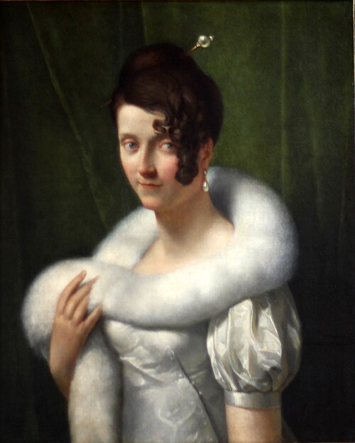 Portrait de jeune femme au boa, 1810, François Gérard