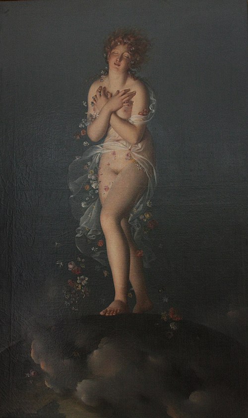 Flore caressée par Zéphyr, 1802, François Gérard