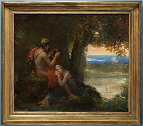 Daphnis and Chloe, 1824, François Gérard