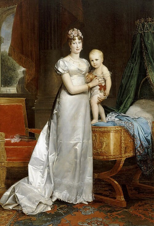 Marie-Louise, impératrice des Français et le roi de Rome, 1813, François Gérard