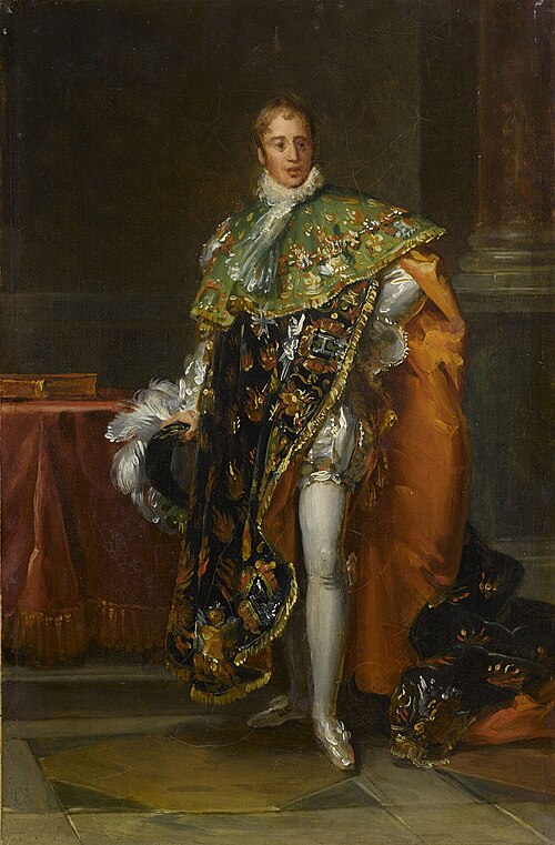 Portrait en pied de Charles-Philippe de France (1757-1836), comte d'Artois, 1824, François Gérard