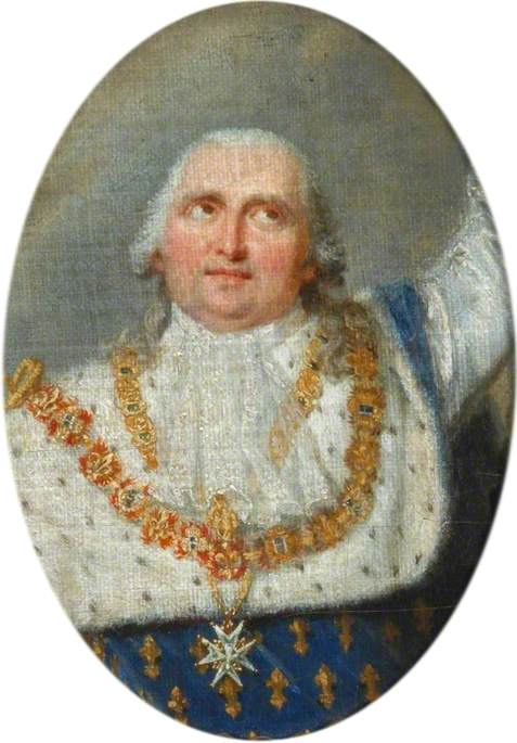 Louis XVIII (1755-1824), Receiving the Crown of Henri IV, , François Gérard