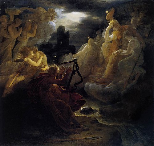Le songe d'Ossian, 1801, François Gérard