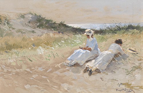 Party at Sylt, 1911, Hugo Mühlig