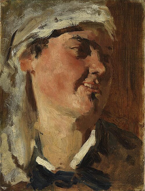 Mädchenkopf, 1880, Alois Gabl