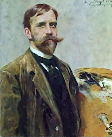 Autoportrait, 1898, Hugo Vogel