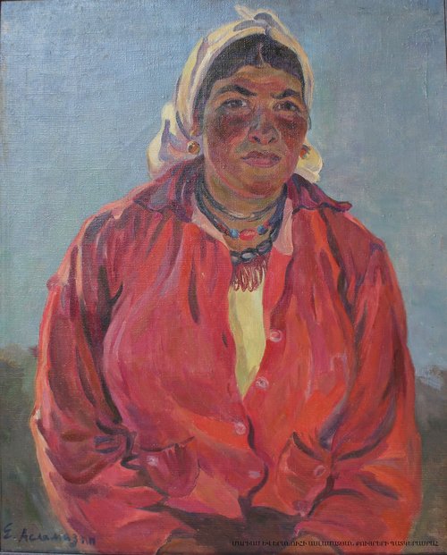The milkmaid, 1954, Eranuhi Aslamazyan