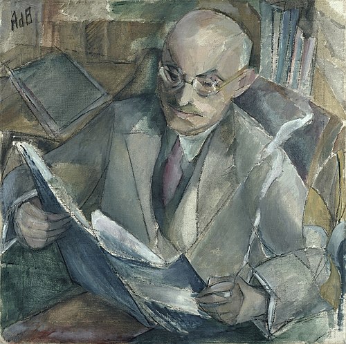 Portrait Dr. Georg Ludwig Wendemuth, 1922, Alma del Banco