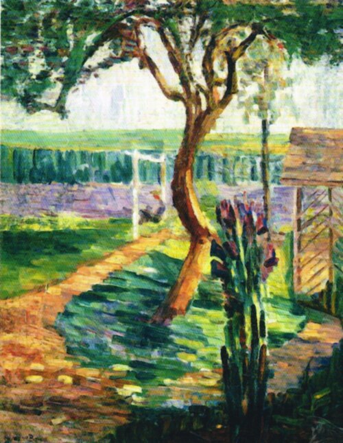 Im Garten, 1915, Alma del Banco
