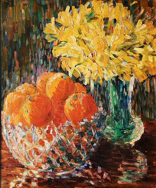 Oranges and daffodils, 1911, Alma del Banco