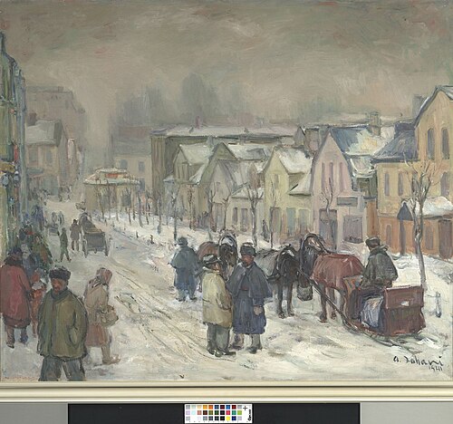 Talvine Tartu, 1941, Andrus Johani