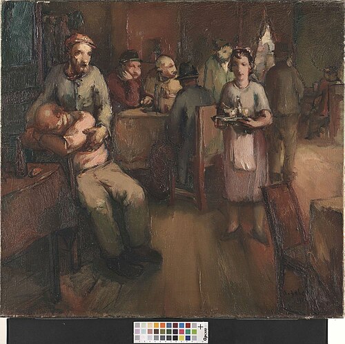 Kõrtsis, 1934, Andrus Johani