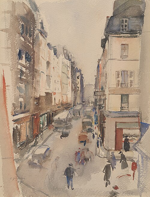 Pariisi tänav, 1937, Andrus Johani