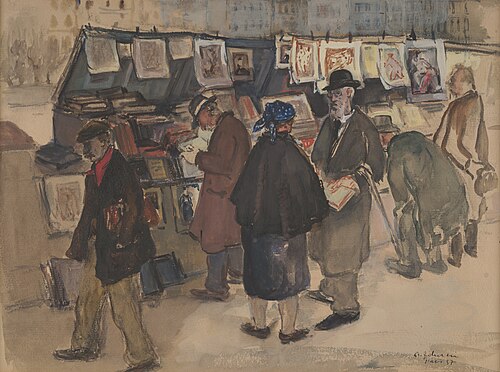 Pariisi bukinistid, 1937, Andrus Johani