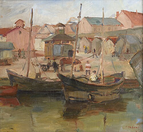 Tartu kalasadam, 1936, Andrus Johani