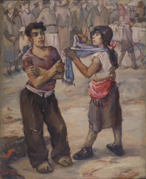 Mustlaspoiss ja tüdruk, 1933, Andrus Johani