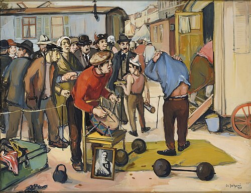 Pariisi tänavaatleedid (kavand), 1938, Andrus Johani