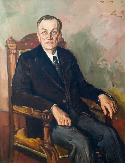 Professor Johan Kõpu portree, 1939, Andrus Johani