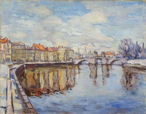 Tartu view, 1937, Villem Ormisson