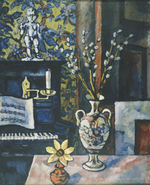 Natüürmort klaveriga, 1926, Villem Ormisson