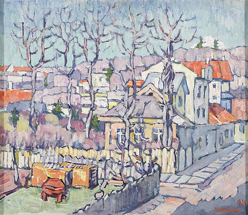 Tartu vaade, 1927, Villem Ormisson