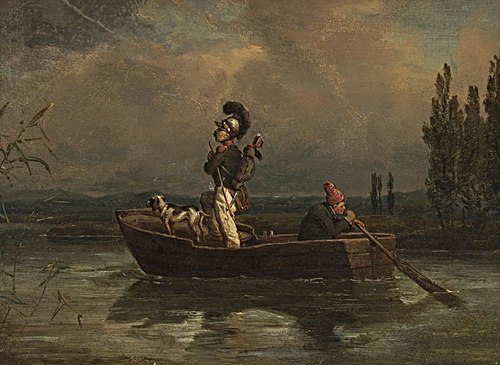 Überfahrt, 1851, Theodor Hosemann