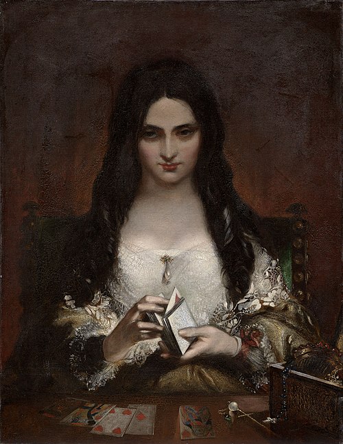 The Wish, 1840, Theodor von Holst