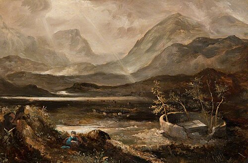 The Martyrs' Tombs in the Moss of Lochinkett, 1824, John Thomson
