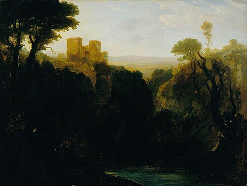 Landscape with a Castle, 1822, John Thomson