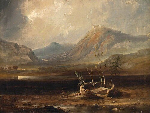 The Martyrs' Tombs in the Moss of Lochinkett, 1827, John Thomson