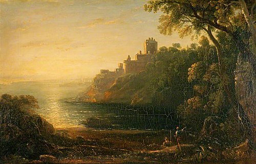 Ravensheugh Castle, 1826, John Thomson