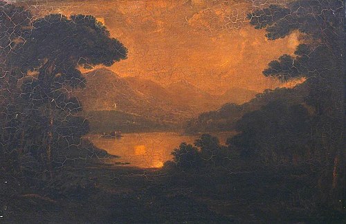 Loch-an-Eilean, Rothiemurchus, Inverness-shire, 1835, John Thomson