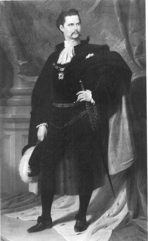König Ludwig II. von Bayern als Hubertusritter, 1879, Ferdinand von Piloty
