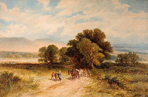 Going Home, 1875, James Edwin Meadows
