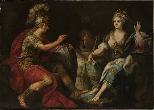 Énée et Didon., 1675, Lorenzo Pasinelli