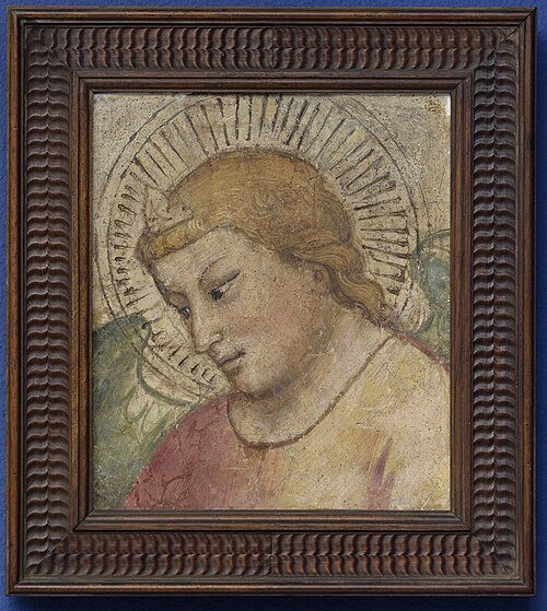 Kop van een engel, 1402, Mariotto di Nardo
