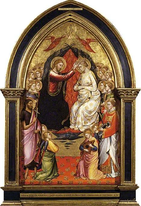The Coronation of the Virgin, , Mariotto di Nardo