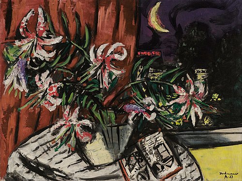 Turk's Cap Lilies, 1937, Max Beckmann