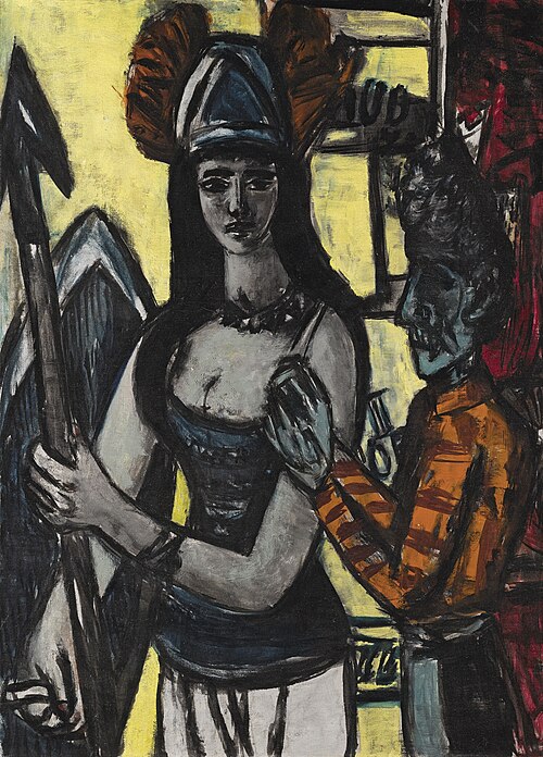 The Valkyrie, 1948, Max Beckmann