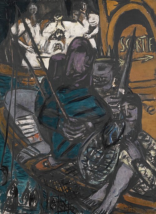 Children Of The Twilight - Orcus, 1939, Max Beckmann