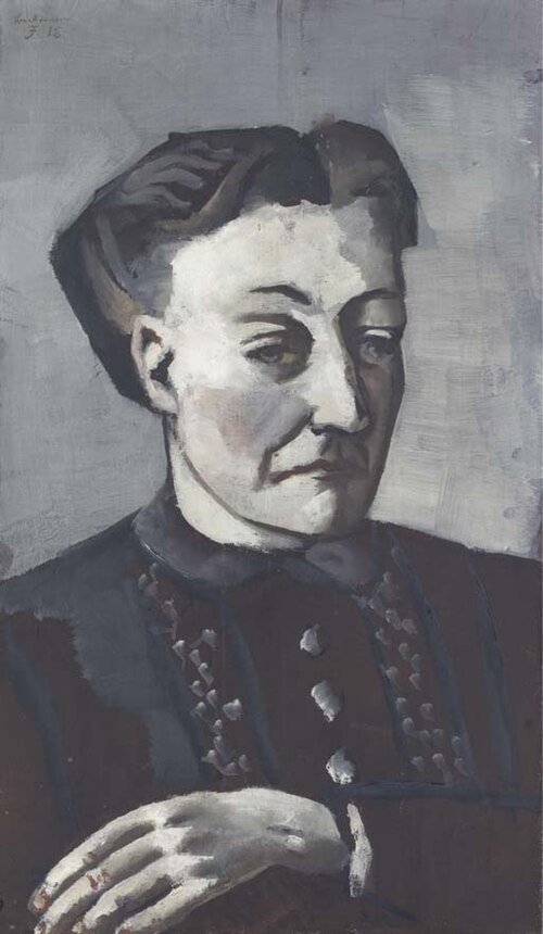 Portrait of S.H., 1928, Max Beckmann